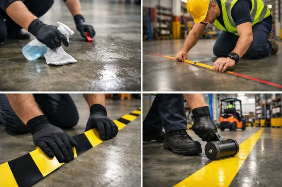 yer işaretleme bandı nasıl uygulanır