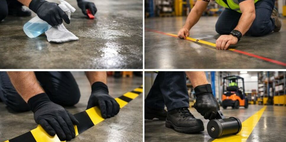 yer işaretleme bandı nasıl uygulanır